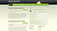 Desktop Screenshot of maddebagimlisi.com